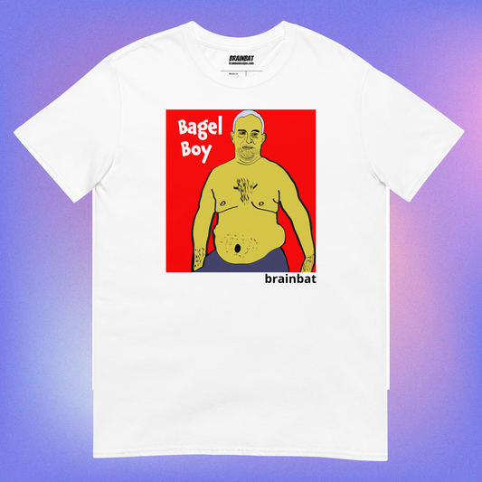 Bagel Boy T-shirt by Brainbat