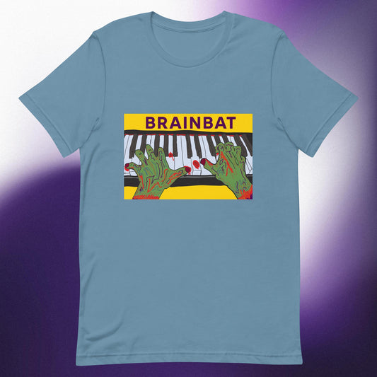 Zombie Piano Hands T-shirt by Brainbat